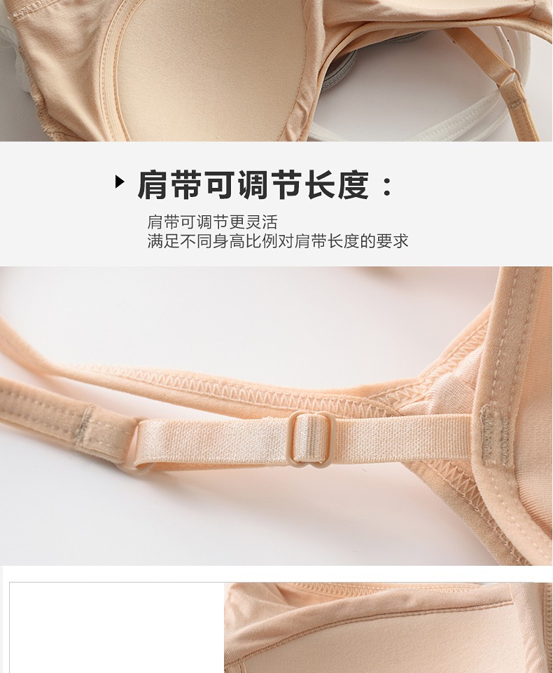Áo ngực nữ pad ngắn chéo đẹp trở lại sling nhỏ xuống vai đồ lót chống ánh sáng ống hàng đầu bọc áo ngực áo bra tập yoga