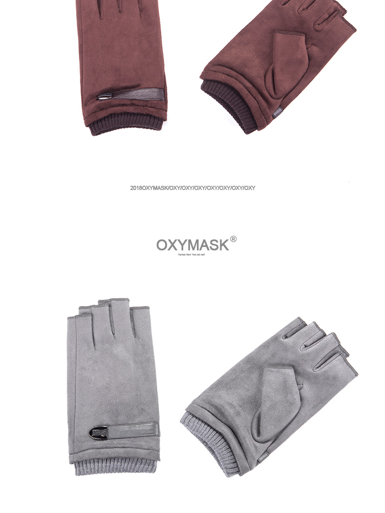 Gants pour femme OXYMASK en Cachemire - Ref 3153945 Image 9