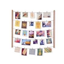 American Umbra creative log material wood clip photo wall literary simple wall mounted wall photo rack