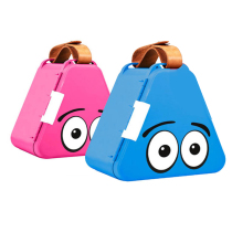 Danish teebee portable travel Children Baby cute building block model portable toy box split meal box