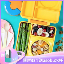  American OMIE OMIEBOX lunch box baby children portable leak-proof grid soup porridge stainless steel insulated lunch