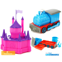American boys and girls children fun Thomas train Castle three-dimensional tableware set gift