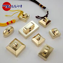 Brass vintage button seal Turtle bridge nose seal Waiting new seal Small square seal Portable name name square seal Private seal