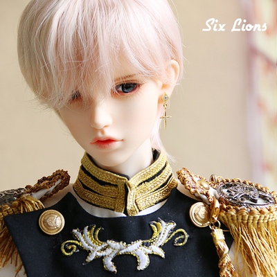 taobao agent SIXLIONS Six Lions BJD70 Uncle SD17 Cross Feather Lightning Earrings Update on October 18th