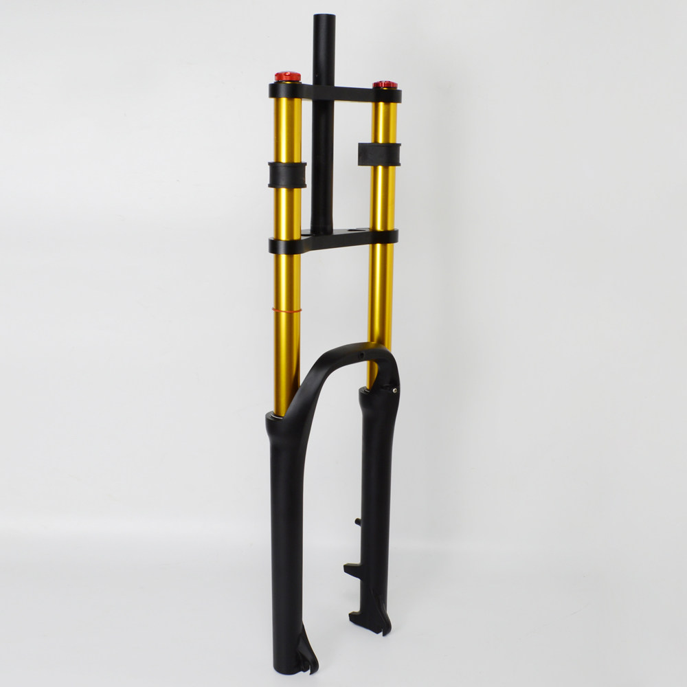 20 20 26-inch electric cross-country beach snow ground bike front fork lithium battery assisted electric car pneumatic aluminium front fork