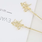 Металлическая китайская шпилька ручной работы, аксессуар для волос, аксессуары, DIY