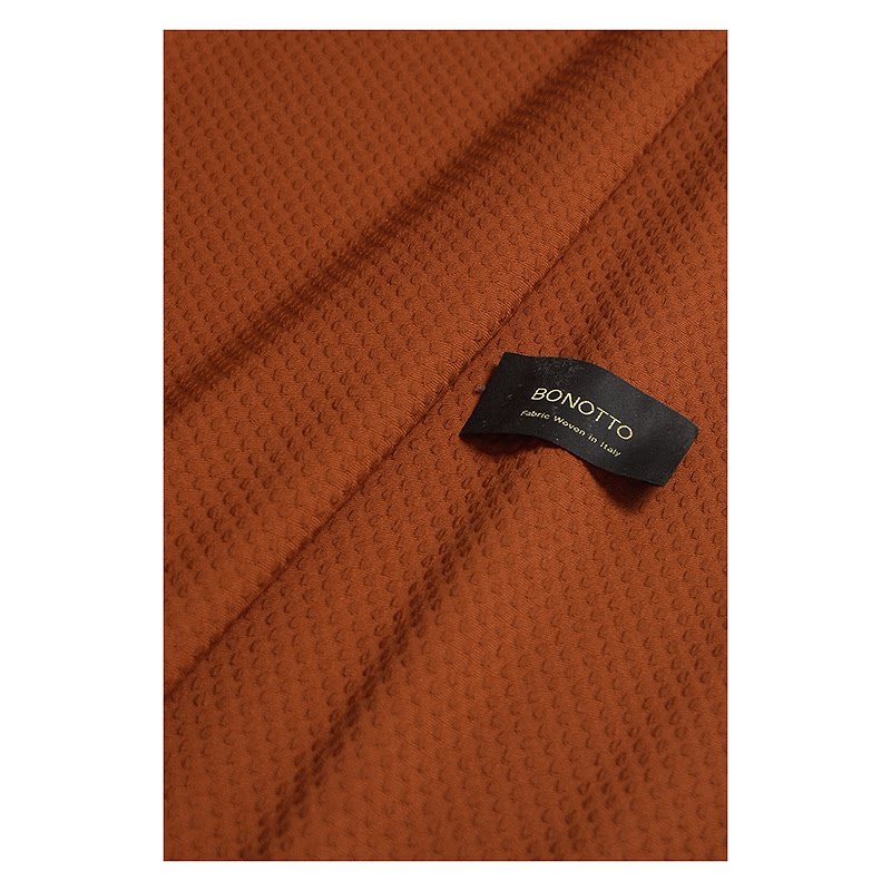 italian factory BONOTTO fall estate high stock cotton plus fashion plus spandex caramel coloring matter width 1 25 m-Taobao