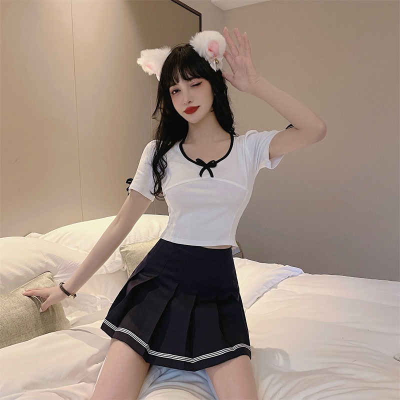 JK Nurse Rabbit Girl Uniform Sexy Seductive Nightclub Bar KTV Foot Bath Work Suit for Aging Foreign Suit Women