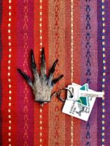 Kangaroo paw key chain motorcycle key chain car key chain personality bag pendant Australian pure handmade