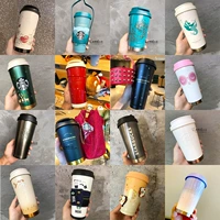 Starbucks, белый стакан на день Святого Валентина из нержавеющей стали, 2023, градиент