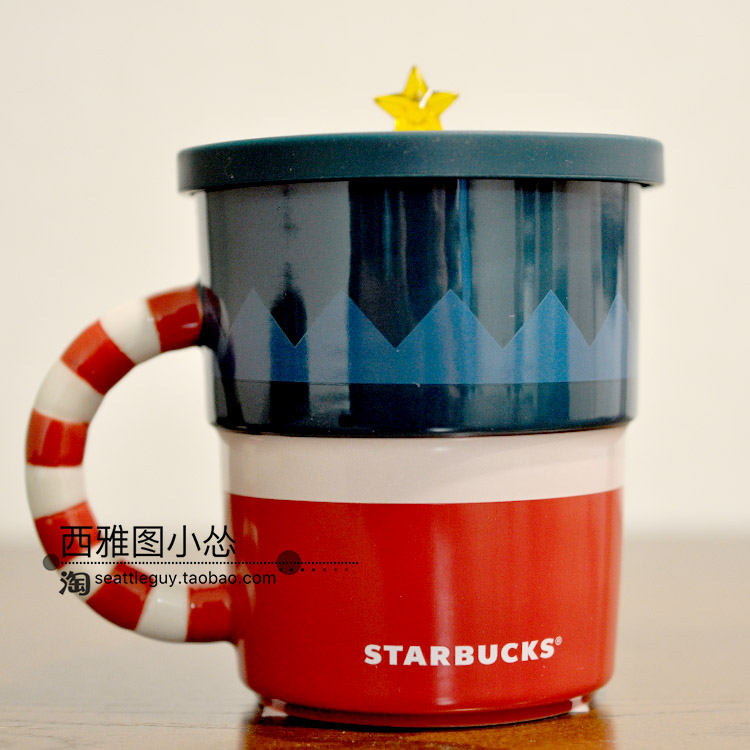 Starbucks Cup Trung thu 2018 Hàn Quốc Giáng sinh dưới biển thế giới Mùa hè LED rơm đi kèm với cốc thủy tinh - Tách bình giữ nhiệt tiger