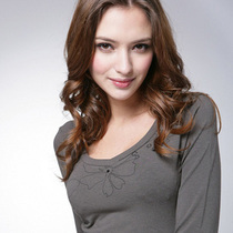 Special price Kidda thermal underwear Modale Fashion ladies beating undershirt thin autumn winter blouses 89202