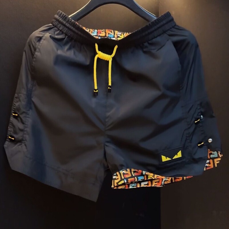 2026 Summer New Luxury Trendy European Men's Shorts, Little Devil Style, Breathable, Straight-Leg, Stylish New Product 2026 Summer New Luxury Trendy European Men's Shorts, Little Devil Style, Breathable, Straight-Leg, Stylish New Product
