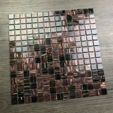 Золотая проволочная стеклянная мозаичная наклейка