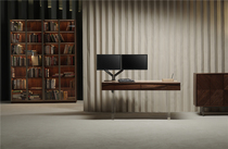 Yike Oumuamu Suspended Desk Workbench Black Walnut Hard Maple Solid Wood Wax Oil Original Design