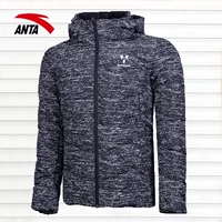 Anta down jacket nam 2019 xuân mới dày lên cho nam áo thể thao giản dị áo khoác gió 15849918 - Thể thao xuống áo khoác áo phao đại hàn nữ