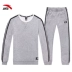Anta sport suit xuân 2019 mới đích thực chạy bộ đồ thể thao nữ giản dị quần tây hai dây - Thể thao sau Thể thao sau