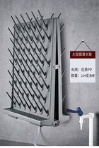 Laboratory high density double-sided adjustable PP drip rack Laboratory drain rack 104 sticks 700*500