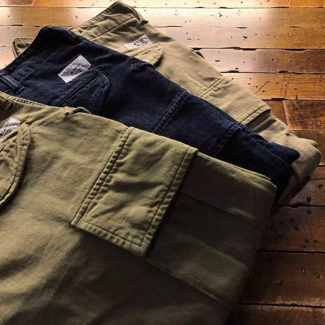 [WTAPS CARGO SHORTS/SHORTS.COTTON.DENIM 18SS]