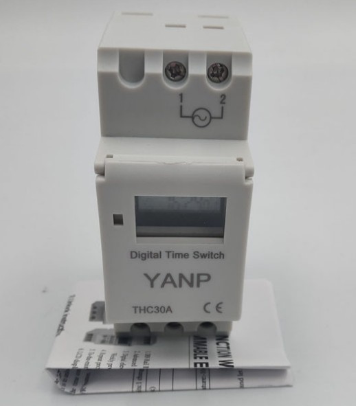 Time-controlled switch YP25A rail type automatic time controller 30A220V12V timer AHC25A