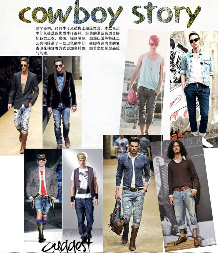Jeans pour jeunesse pieds Slim pour printemps - Ref 1483298 Image 77