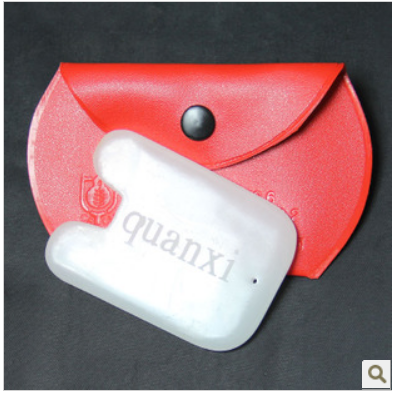 Holographic Natural White Jade Scraping Plate Facial Jade Scraping Plate Cosmetic Lean face Dispatches Plate Gift