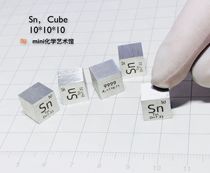 Tin cube Metal Tin Tin target Tin cube Periodic phenotype cube Sn 9999