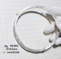 (0 5mm diameter) silver high purity silver silver silver silver silver wire scientific research special Ag 9999