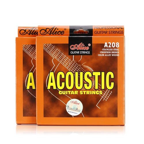 Алиса Лизин Строка A208/L Народные баллады Установите деревянные строки шесть строк Set String