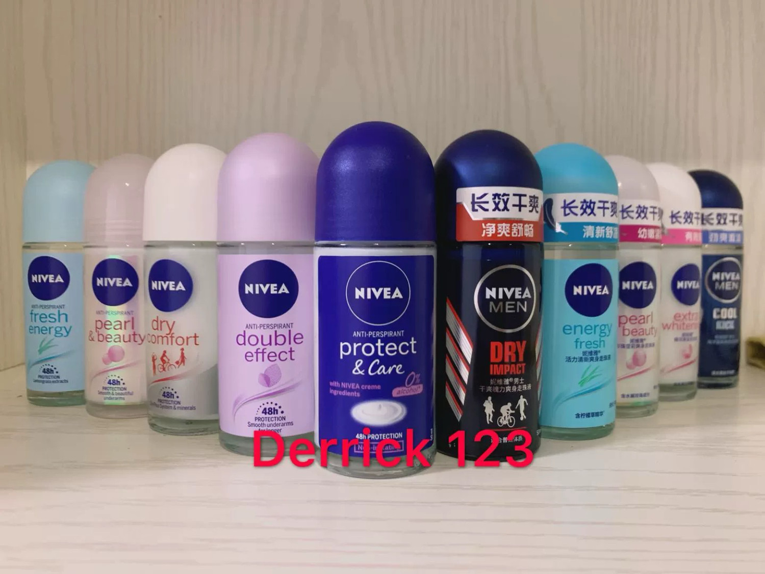 Nivea Roll-On Deodorant: 48h Antiperspirant Liquid - Taobao product photo 6