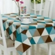 Bắc Âu Pop Art Bàn ăn Retro Vải Bàn Vải Oval Khăn trải bàn Bàn cà phê Trượt Máy tính Khăn trải bàn vuông khăn trải bàn thổ cẩm