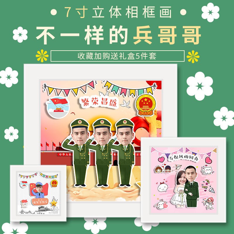 Military Lovers Gift Army Sister-in-law Military Souvenirs Military Souvenirs Custom Creative Photo Frame Veterans Meet Set To Do