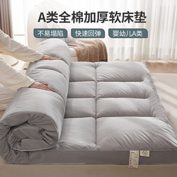 Five-star hotel thickened cotton feather velvet mattress cushion home bedroom mat dormitory mat quilt double bed