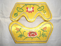 High-end silk embroidered shroud pillow and foot pillow funeral funeral funeral supplies urn