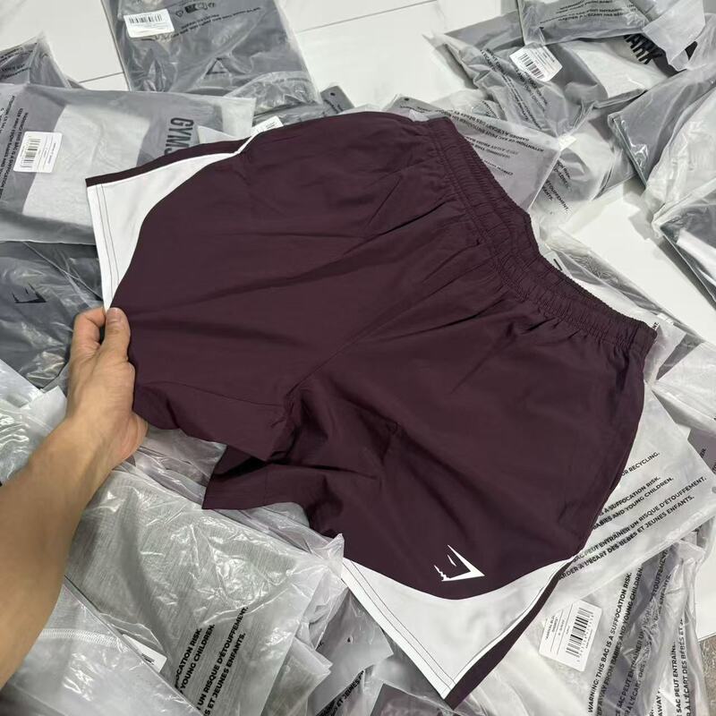Authentic In-Stock Gymshark Arrival Block 6" Shorts Quick-Dry Shorts for Jogging and Fitness