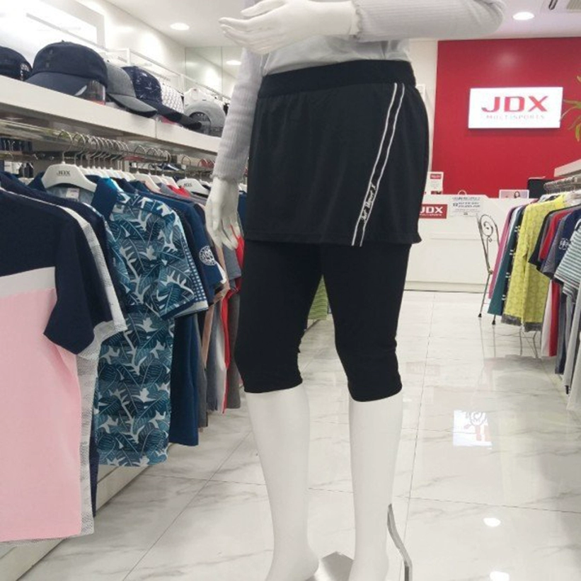 Tóc thẳng Hàn Quốc Mùa hè 2020 Sản phẩm mới JDX Golf Splits Embellished 7 điểm Chân váy CD266 - Golf