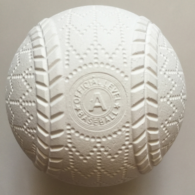 Full rubber Japanese standard match soft baseball soft ball (A B C ball with Japanese KENKO pattern)