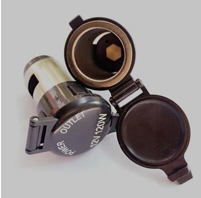 12V120W Automobile Accessories GPS Waterproof Cigarette Socket Assembly Mobile Phone Charge Cigarette Liner