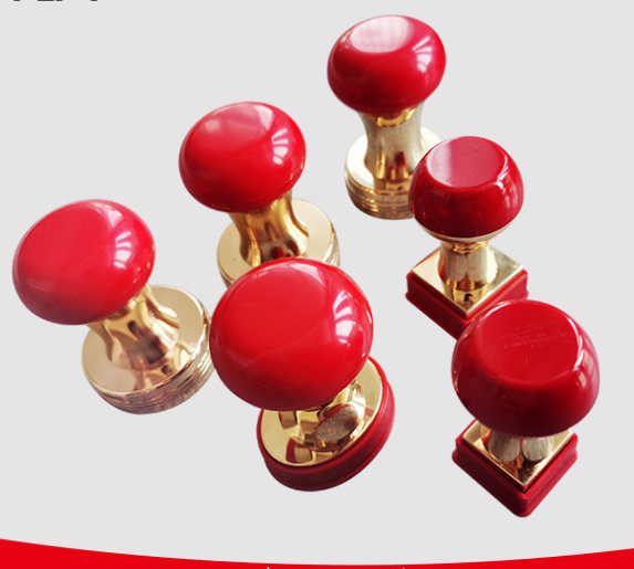 Bronze Badge Print Bronze Seal Pure Copper Seal Metal Bronze Print Custom Copper Fire Paint LOGO Wedding Celebration