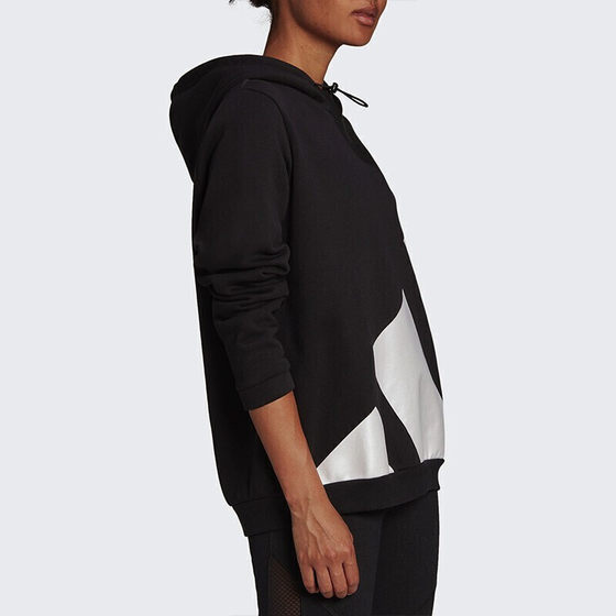 正品阿迪达斯LOGO HOOD W女子户外运动休闲舒适连帽卫衣HI1204