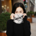 Mũ trùm đầu thời trang mới mũ trùm đầu nữ bib set set mùa thu đông khăn rằn đi phượt Khăn quàng cổ / khăn quàng cổ