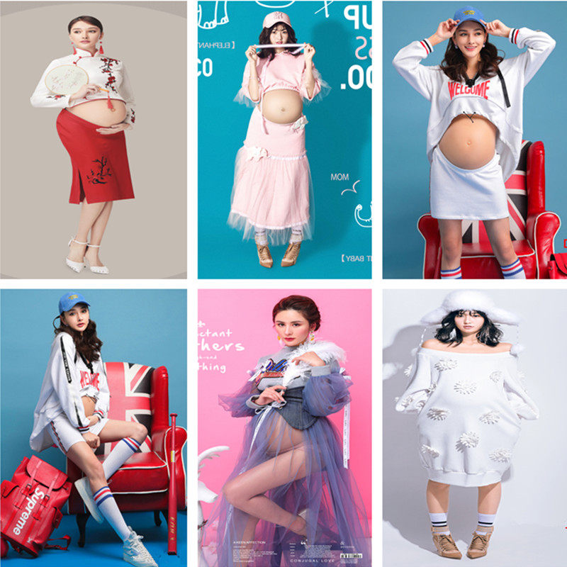 2022 new Korean version of photography maternity clothes photo studio pregnant women theme art photo photo pregnant mommy photo clothes