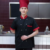 Фартук, шапка, короткий рукав