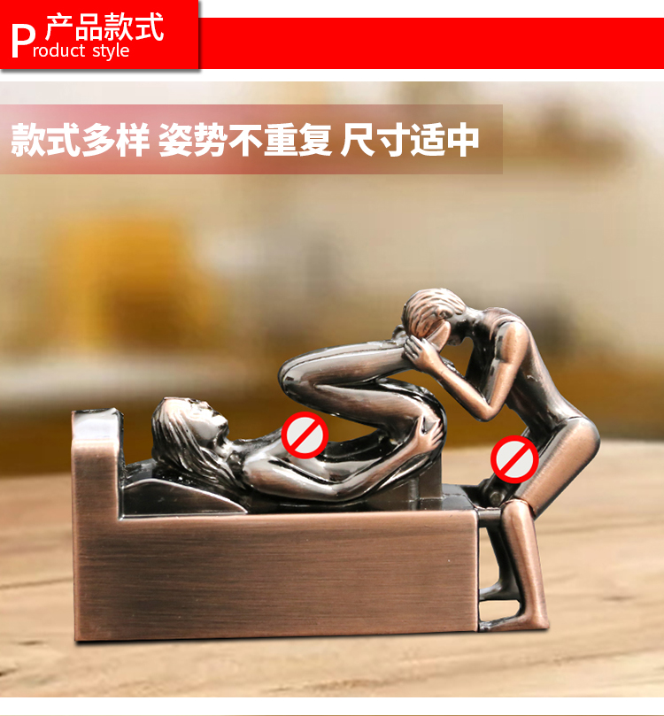 rung cá tính sáng tạo nhẹ hơn kim loại đỏ inflatable windproof hương vị lạ nhẹ lưới của nam giới để gửi bạn trai của cô súng bật lửa
