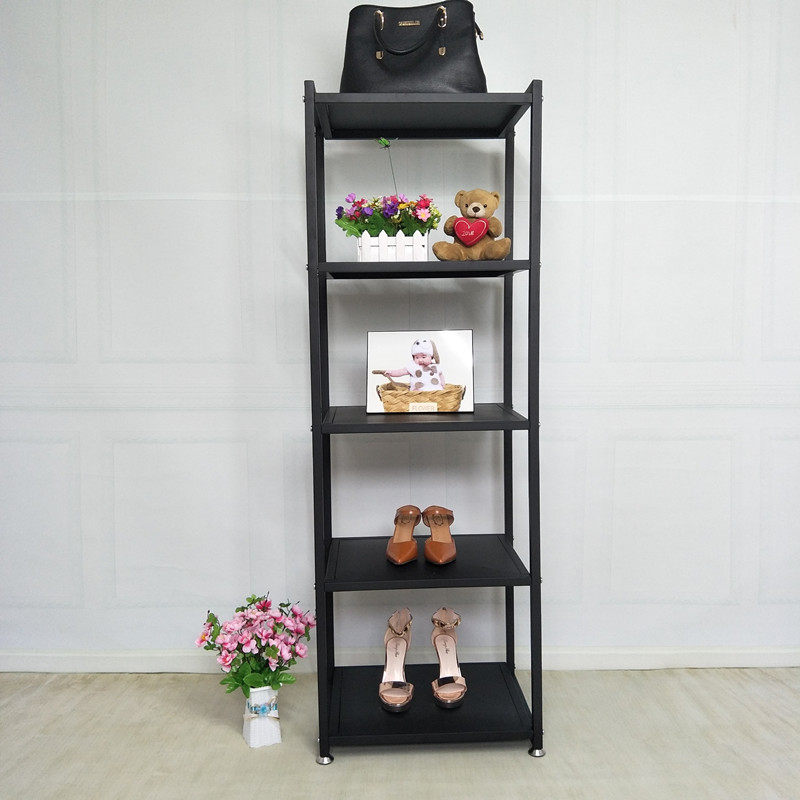 Bag Rack Clothing Store Shoe Rack Multilayer Shelving Iron Art Laminate Rack Shoes Cap Rack Accessories Display Shelf Exhibition Cabinet