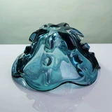 Легкий роскошный современный хрустальный стеклянный супер большая фруктовая тарелка Творческая гостиная кофейная столик Стекло фруктовый