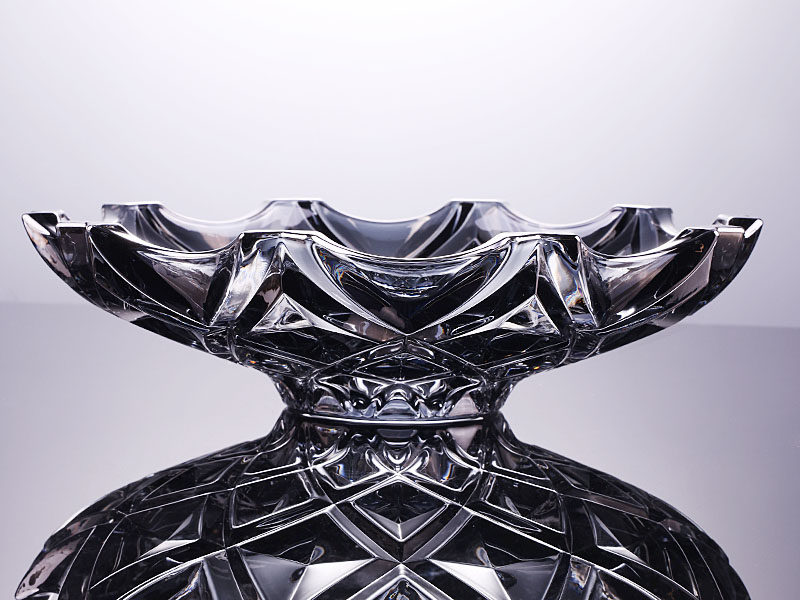 轻奢欧式创意水晶玻璃琉璃色水果盘高颜值客厅茶几大号果盘详情5