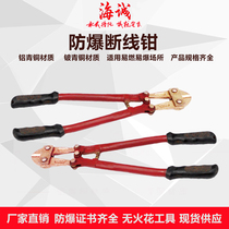 Anti-explosion wire pliers explosion-proof pliers explosion-proof anti-magnetic reinforcement pliers Anti-explosion wire pliers Anti-explosion steel pliers