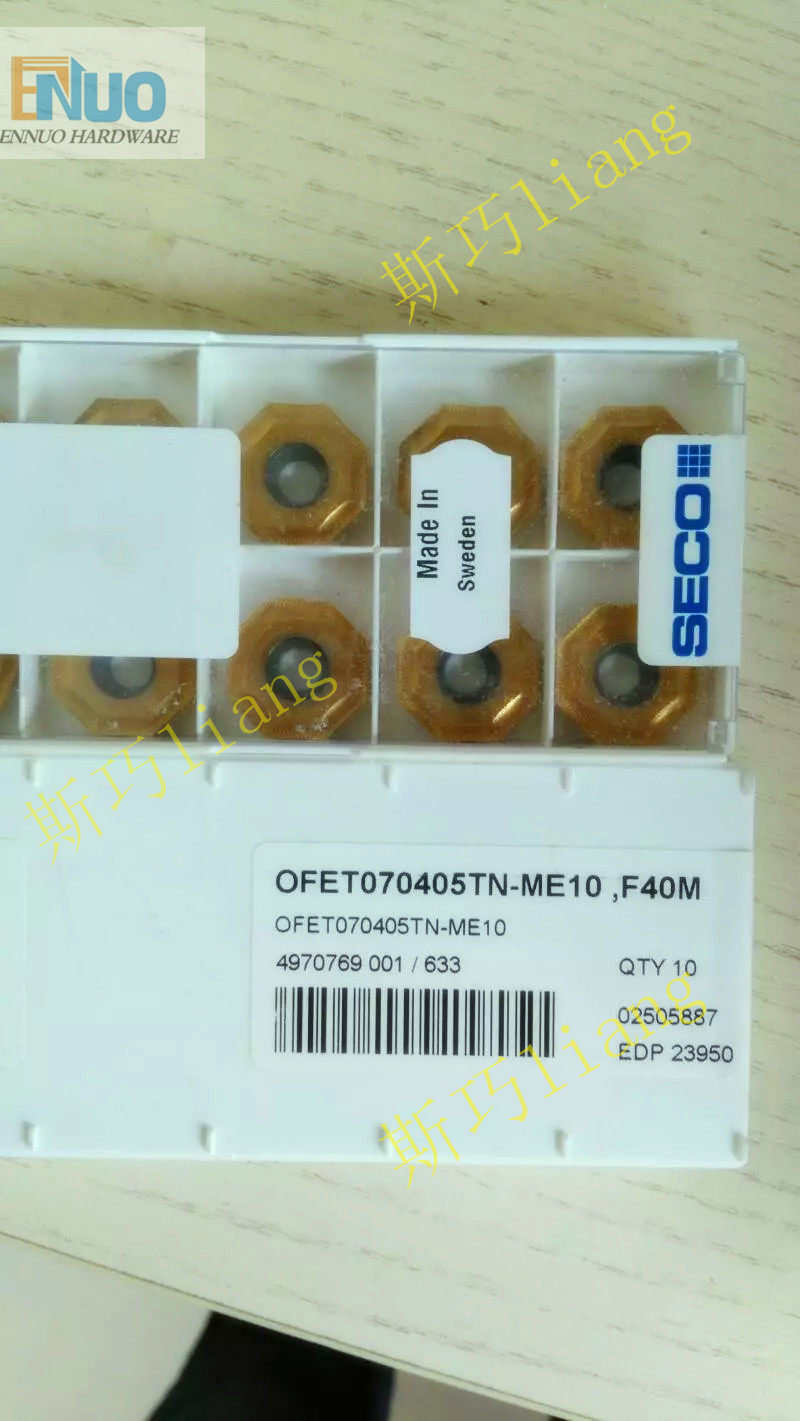 Mountain high numerical control milling cutter sheet OFET070405TN-ME10 F40M