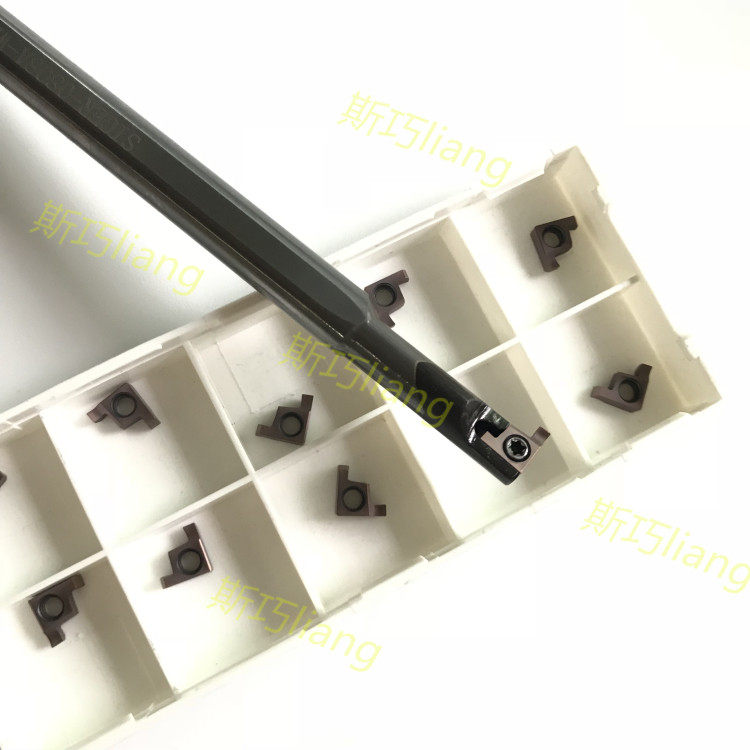 Specializing in the production of SIGER-0808A-WH tungsten steel anti-seismic small diameter inner groove knife rod with blade GER150-010A